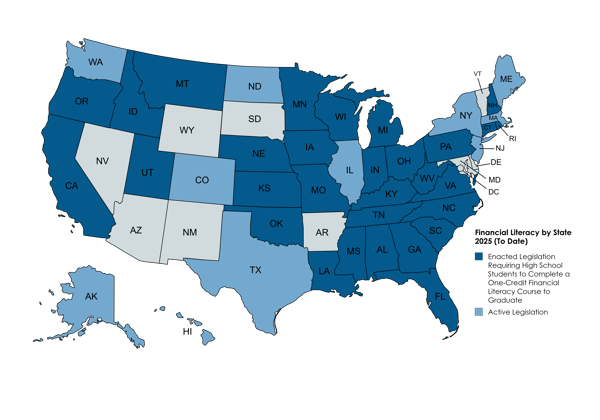 Financial Literacy by State_04.2025